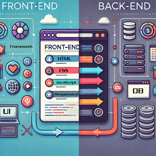 Web Development - frontend & backend